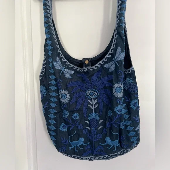 Johnny Was Bags Johnnywas Slouchy Tote Tarra Poshmark